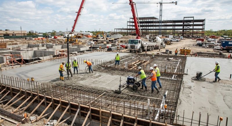 Commercial Slab Construction in North Miami Beach, FL