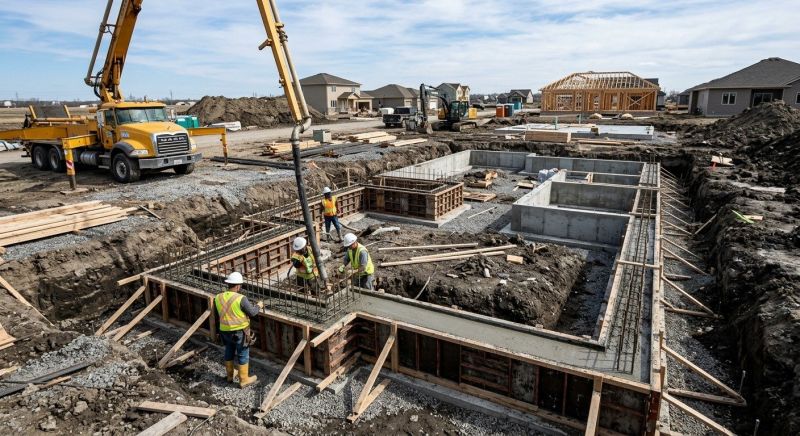 Concrete Foundation Installation in Opa Locka, FL