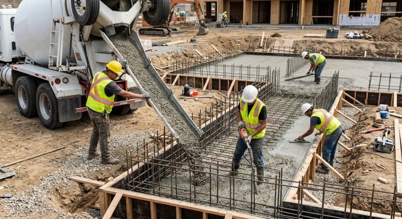 Concrete Foundation Pouring in Broward County, FL