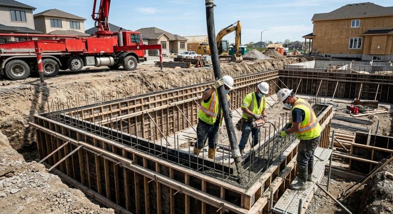 Foundation Wall Pouring in Miami Beach, FL