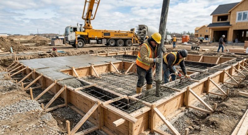 Foundation Wall Pouring in Pompano Beach, FL