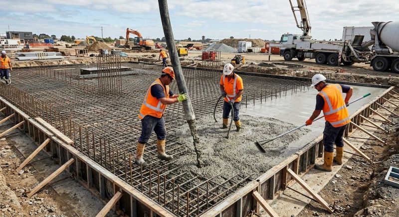 Foundation Wall Pouring in Pompano Beach, FL